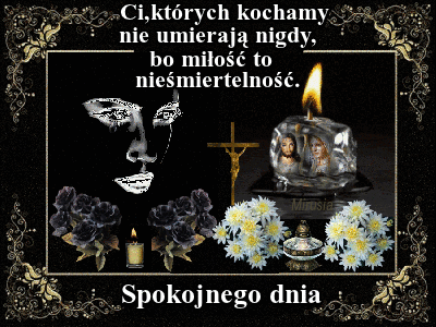 Czarna kartka Ci, których kochamy